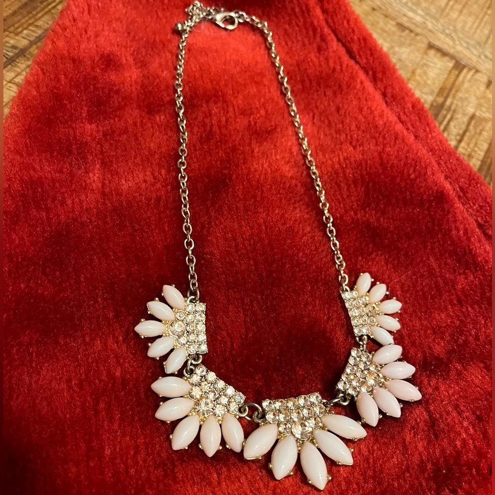 Pink and gold signature necklace